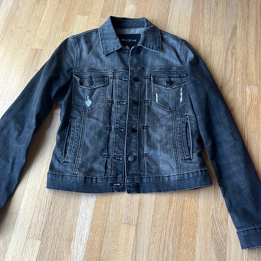 Black Orchid Jean Jacket